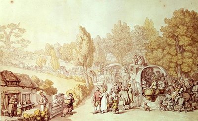 Camino a Epsom de Thomas Rowlandson
